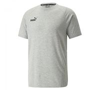 PUMA Homme Teamfinal T-shirt Décontracté T Shirt, Gris Clair Chiné., XL EU