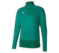PUMA Homme Teamgoal 23 Training 1/4 Zip Top Pull, Pepper Green-power Green, M EU