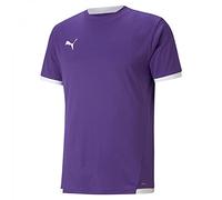 PUMA Homme Teamliga Jersey Shirt, Prism Violet-puma White, L EU