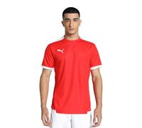 PUMA Homme Teamliga Jersey Shirt, Puma Rouge- Puma Blanc, M EU