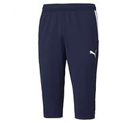 PUMA Homme Teamliga Training 34 Pantalons, Bleu (Peacoat-puma White), S EU