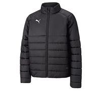 PUMA Homme Teamliga Zippée Veste Rembourrée, Puma - Noir, M EU