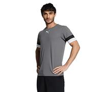 PUMA Homme Teamrise Jersey Shirt, Smoked Pearl-puma Black-puma White, L EU