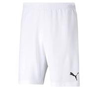 PUMA Homme Teamrise Short d contract , Puma Blanc- Puma Noir, M EU