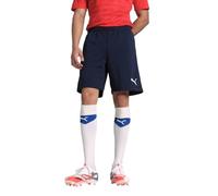 PUMA Homme Teamrise Short Décontracté, Peacoat-puma White, XXL EU