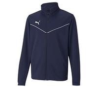 PUMA Homme Teamrise Training Poly Jacket Veste De Surv tement, Bleu (Peacoat-puma White), S EU