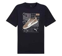 Puma, Homme, Tops, Noir, Taille: XL Camiseta de Manga Corta 684830-16