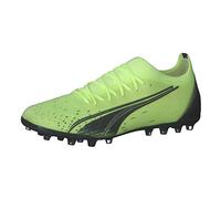 PUMA Homme Ultra Match MG Chaussure de Football, Fizzy Light Parisian Night Bleu Glimmer, 43 EU
