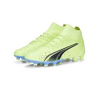 PUMA Homme Ultra Pro FG/AG Chaussure de Football, Fizzy Light-Parisian Night-Blue Glimmer, 46.5 EU