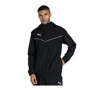 PUMA Homme Veste De Survêtement, Polyester, Noir, M