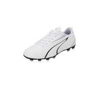 PUMA Homme Vitoria FG/AG Soccer Shoe, White Black, 44.5 EU