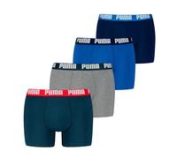 Puma Hommes Boxers PUMA MEN EVERYDAY BOXER ECOM Pack De 4 S M L XL XXL