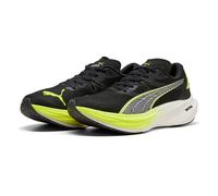 Puma Hommes Deviate Nitro 3 Chaussure De Running sans Stabilisateurs Chaussures De Running Puma Black-Yellow Alert - Noir 45