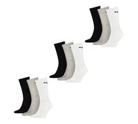 PUMA Hommes Femmes Basic Unisexe Crew Coton Chaussettes de Sport - 9er