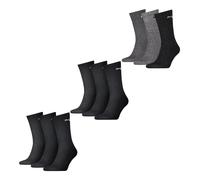 PUMA Hommes Femmes Basic Unisexe Crew Coton Chaussettes de Sport - 9er