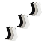 PUMA Hommes Femmes Basic Unisexe Crew Coton Chaussettes de Sport - 9er