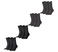 PUMA Hommes Femmes Basic Unisexe Crew Coton Sport Chaussettes - 12er Mulitipack