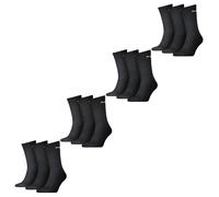 PUMA Hommes Femmes Basic Unisexe Crew Coton Sport Chaussettes - 12er Mulitipack