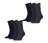 Puma Hommes Femmes Basique Unisexe Crew Coton Chaussettes - Pack De 6