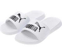 Puma - Hommes/Femmes Sandales de natation unie "Popcat", Logo GT1120 (40.5 EU) (Blanc)