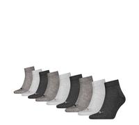 PUMA Hommes Femmes Unisexe Quart Uni Ecom 9er Paquet Noir Blanc Gris