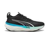 Puma Hommes Foreverrun Nitro 2 Chaussure De Running avec Stabilisateurs Chaussures De Running Puma Black-Speed Blue - Noir 46,5