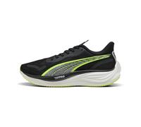 Puma Hommes Velocity Nitro 3 Chaussure De Running sans Stabilisateurs Chaussures De Running Puma Black-Yellow Alert - Noir 44