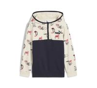 PUMA Hoodie à demi-zip Little Runners Enfant, Accessoires, Bleu, 5-6Y 5-6Y