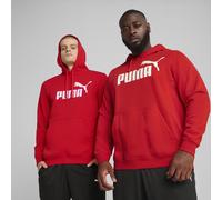 PUMA Hoodie à logo N° 1 Essentials Homme, Vêtements, Rouge, L L