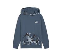 PUMA Hoodie à motif camouflage Essentials Enfant et Adolescent, Age, Dark Indigo, 13-14Y 13-14Y