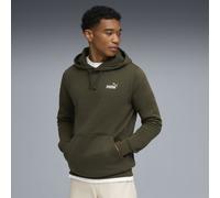 PUMA Hoodie à petit logo N° 1 bicolore Essentials Homme,, Dark Olive, XS XS