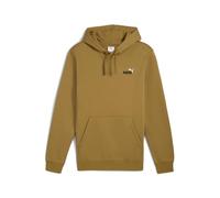 PUMA Hoodie à Petit Logo N° 1 Bicolore Essentials Homme S, Honey Butter Brown