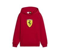 PUMA Hoodie avec écusson coloré Scuderia Ferrari Enfant et Adolescent 164, Rosso Corsa Red