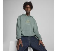 PUMA Hoodie avec motif Wardrobe Essentials Homme, Vêtements, Vert Moon, XS XS