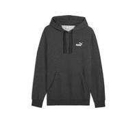 Puma Sweat à capuche N° 1 Essentials petit logo Homme Gris M