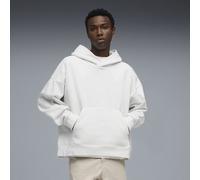 PUMA Hoodie boxy en polaire Wardrobe Essentials Homme, Vêtements, Blanc, XL XL