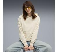 PUMA Hoodie confort en velours côtelé Essentials Elevated Femme, Vêtements, Blanc, S S