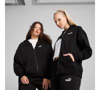 Puma Hoodie Confort Zippé À Petit Logo N° 1 Ess Femme, Vêtements, Noir, M