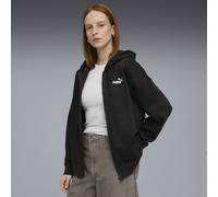 PUMA Hoodie confort zippé à petit logo N° 1 ESS Femme, Vêtements, Noir, M M