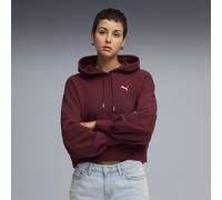 PUMA Hoodie court décontracté WARDROBE ESS Femme, Vêtements, Rouge, M M