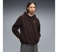 PUMA Hoodie d’hiver décontracté à zip Essentials Elevated Homme, Vêtements, Marron, L L