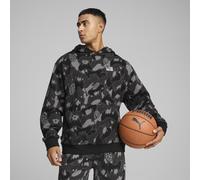 PUMA Hoodie de basketball à motif camouflage Dress Code Homme, Vêtements, Noir/Aop, XS XS