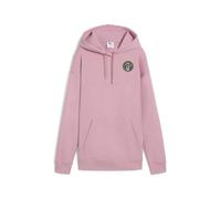 PUMA Hoodie décontracté à motif Wardrobe Essentials Sports Legacy Femme, Vêtements, Poised Rose, XS XS