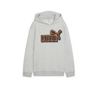 PUMA Hoodie décontracté Essentials Logo Lab Enfant et Adolescent, Accessoires, Gris, 7-8Y 7-8Y