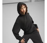 PUMA Hoodie décontracté HER Femme, Vêtements, Noir, XS XS