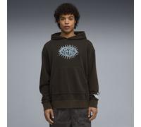 PUMA Hoodie décontracté Melo x Hive Homme, Vêtements, Noir, XS XS