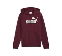 PUMA Hoodie en Molleton avec Logo N° 1 ESS Enfant et Adolescent 140, Ruby Shimmer Red