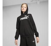 PUMA Hoodie en molleton avec logo N° 1 ESS Enfant et Adolescent, Vêtements, Noir, 7-8Y 7-8Y