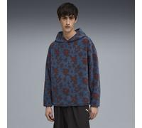 PUMA Hoodie en polaire à imprimé intégral Special Items Homme, Vêtements, Dark Indigo/Aop, M M