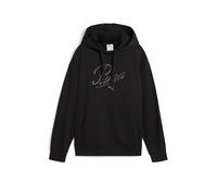 Puma Ess Script Comfort Hoodie Noir L Femme